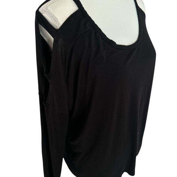 Acemi Black Women's Blouse with Cut Out Detail - Picture 1 of 5